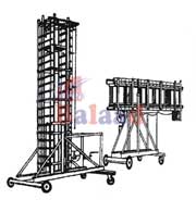 Alu. Square Type Titable Tower Ladder