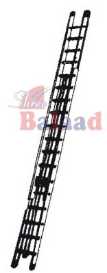 Alu. Wall Mounted Extension Ladder