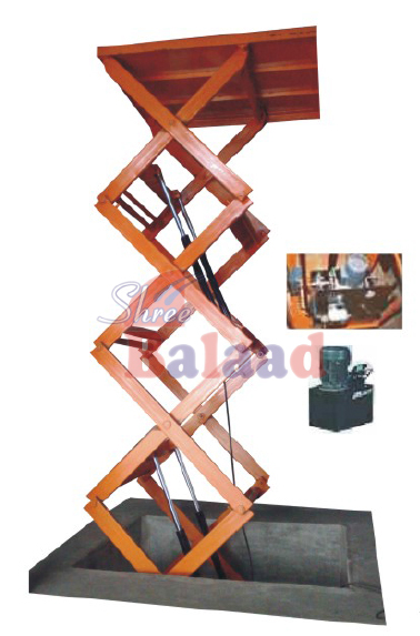 Pit Mounted Lift Table